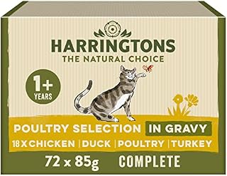 Harringtons Mixed Selection in Jelly Wet Adult Cat Food Bumper Pack 40 x 85g