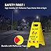 2 Pack Kids at Play Safety Signs for Street, Children at Play Safety Signs with Reflective Tape 17.5