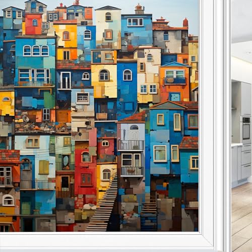 Película para ventana decorativa 27.6x47.2 pulgadas miniatura 1