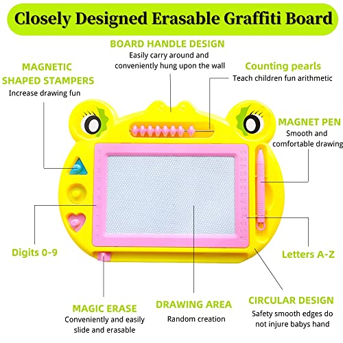 Yeefunjoy Lavagna Magnetica per Bambini 2, 3, 4