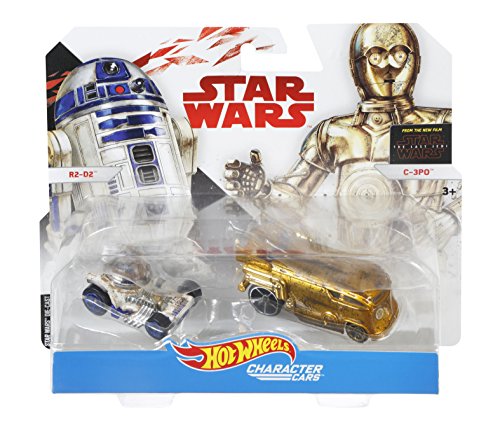 Hot Wheels Star Wars C-3PO & R2-D2 Vehicle miniatura 1