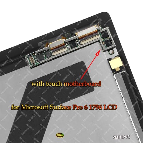 Image of for Microsoft Surface Pro 6 1807 1809 (2018) Screen Replacement for Surface Pro 6 LCD Display LP123WQ1 6870S-2403A Digitizer 2736x1824 12.3 inch LED Display Touch Screen Digitizer Assembly