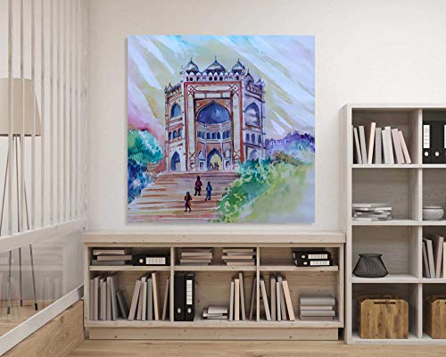 The Art House Indian Monument Painting Prints-