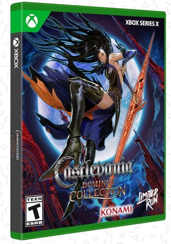 Xbox Series X Castlevania Dominus Collection Limited Run Video Game Dawn of Sorrow, Portrait of Ruin, Order of Ecclesia