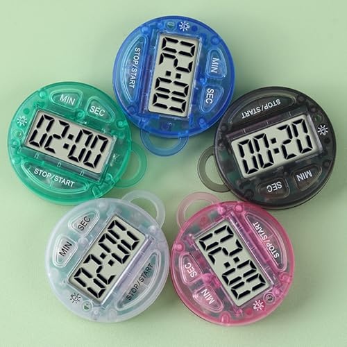 Minuterie numérique magnétique pour cuisine et étude avec grand écran LED