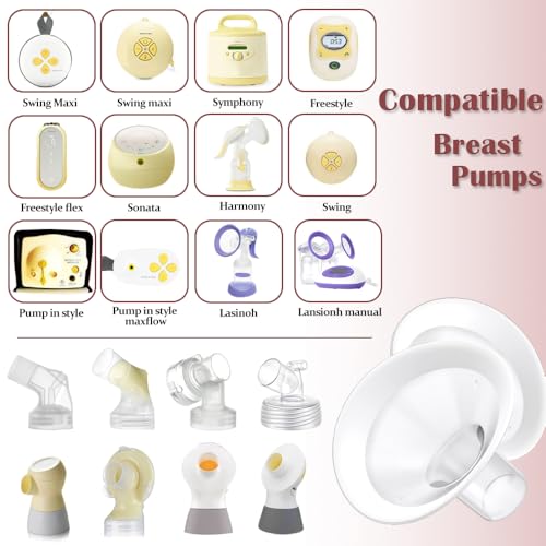 2 piezas de protectores suaves 15mm compatibles con extractor Medela miniatura 2