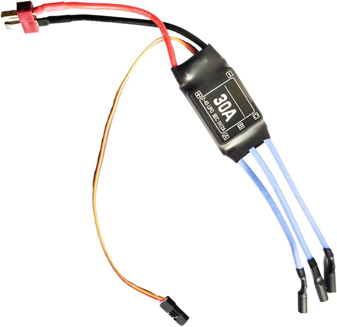 Brushless Motor Electric Speed Controller | 30A Propeller Accessories,Multi-Axis Helicopter Speed Controller - for Aircraft Quadcopter Airplanes Drone