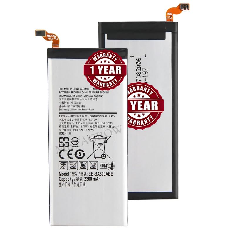 Image of Original EB-BA500ABE Battery for Samsung Galaxy A5 (2015) (SM-A500F) - (2300mAh) - 1 Year Warranty JK1