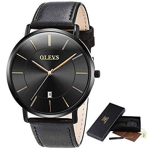 Image of OLEVS Men's Watches Analog Quartz Chronograph Dress Watch Multifunctional Stainsteel Steel Waterproof Classic Original Watch for Man
