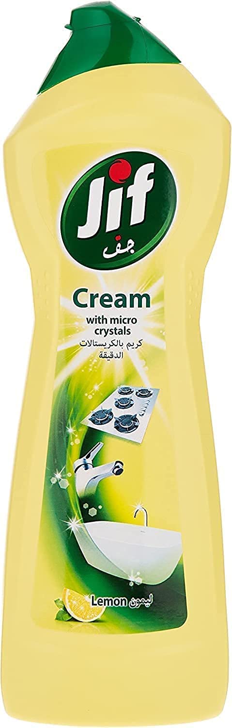 Cream Lemon With Microparticles, 500 ml
