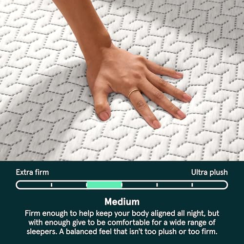 Image of Tuft & Needle Original Hybrid Medium Cal King Mattress, Adaptive Foam, Individually-Wrapped Coils, Cooling Pressure Relief, 100 Night Trial, Fiberglass-Free, CertiPUR-US, 10-Year Limited Warranty