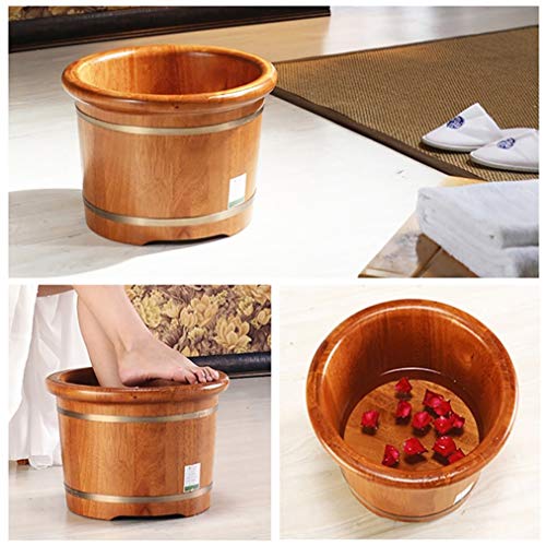 Cubeta de Masaje para Pies de Madera Hand Made BABYCE miniatura 5