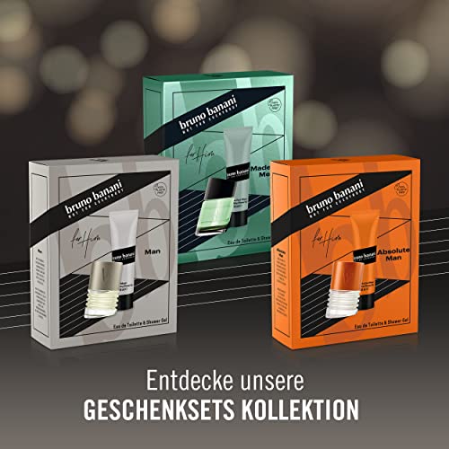 bruno banani Geschenkpackung Man Eau de Toilette 30ml + Duschgel 50ml – Ansicht 8