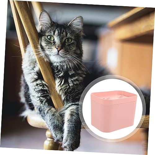Fuente automática para agua de gato, dispensador portátil miniatura 7