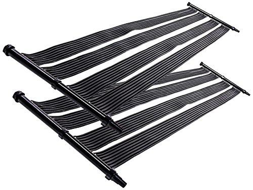 Nemaxx 2X Calentador Solar Sh3000 3 M - Calefacción Solar Para Piscina, Calefacción Solar, Piscina Climatizada, Colector Solar Para Piscina, Tratamiento De Agua Caliente
