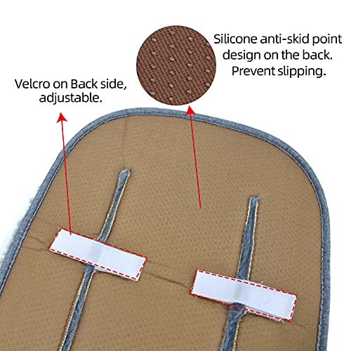 Kinderwagen Sitzauflage Sitzeinlage Sportsitz Winter für Buggy Kindersitz Babyschale Universal – Ansicht 4