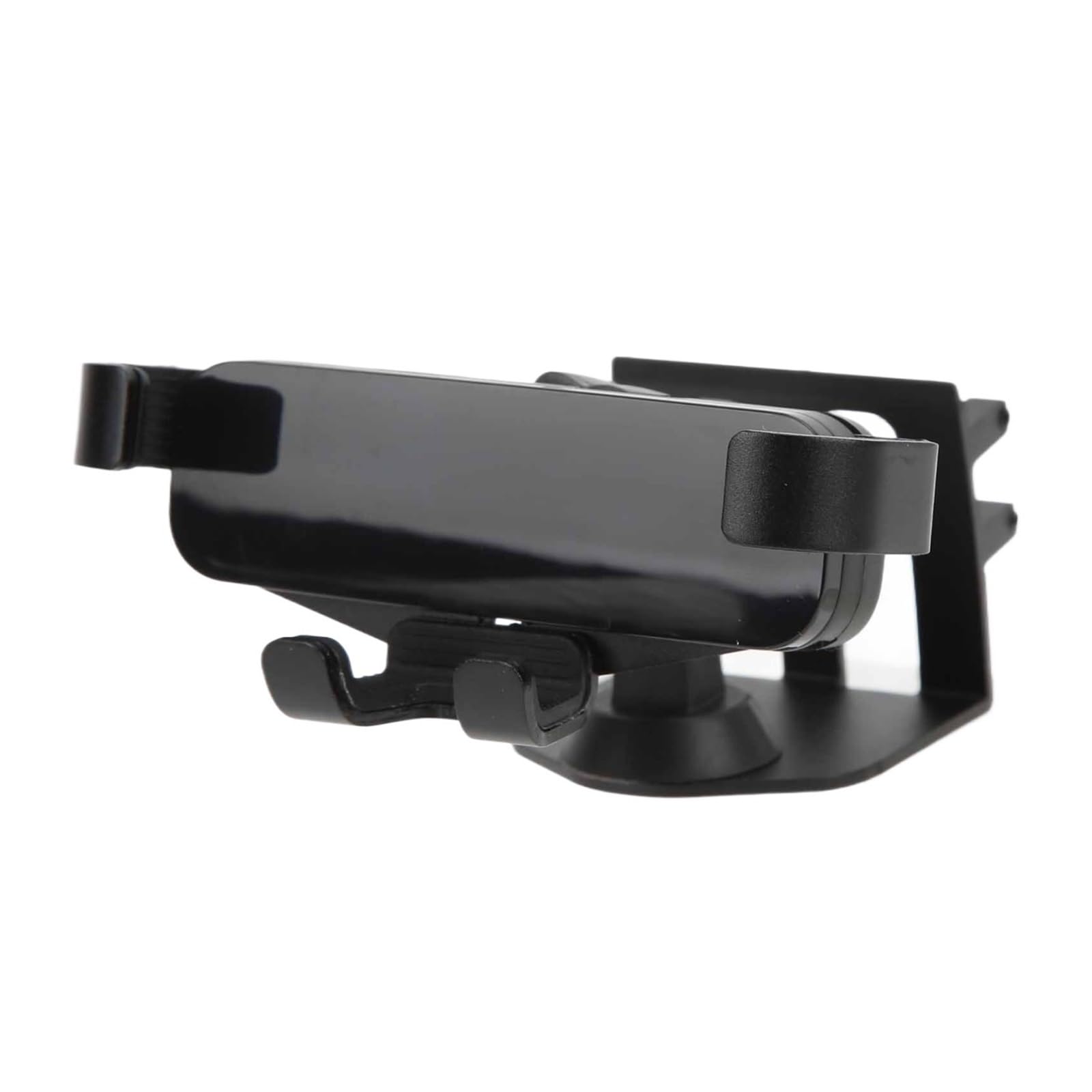Soporte de teléfono for Coche Negro aleación Aluminio for Rejilla ventilación