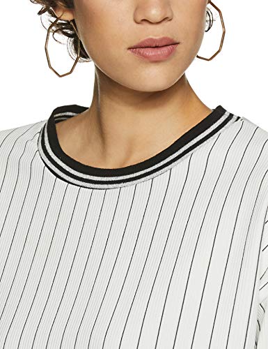 Image of Jealous 21 Women's Striped Regular Fit T-Shirt