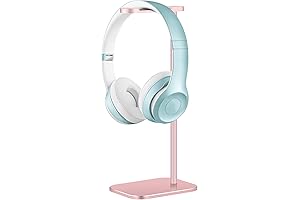 Sturdy Headphone Stand Aluminum - Keeps Your Headphones Safe and Accessible
