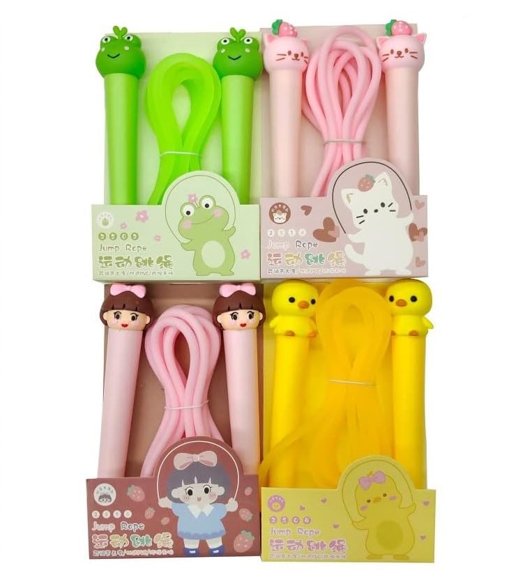 TDC Kids Cartoon Skipping Jump Rope Light Weight Multi Mix Color As per Availability for Kids, Girl, Boys, Weight Lose and Kids Activity (Random color) (B0D4Z4V24G) Amazon Price History, Amazon Price Tracker