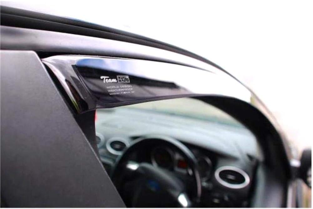 DHONDT Auto Deflettori Aria per Suzuki Vitara 2016-2023 Anteriori Posteriori Parapioggia Finestrino Deflettori d'Aria Antiturbo Finestra Visiera