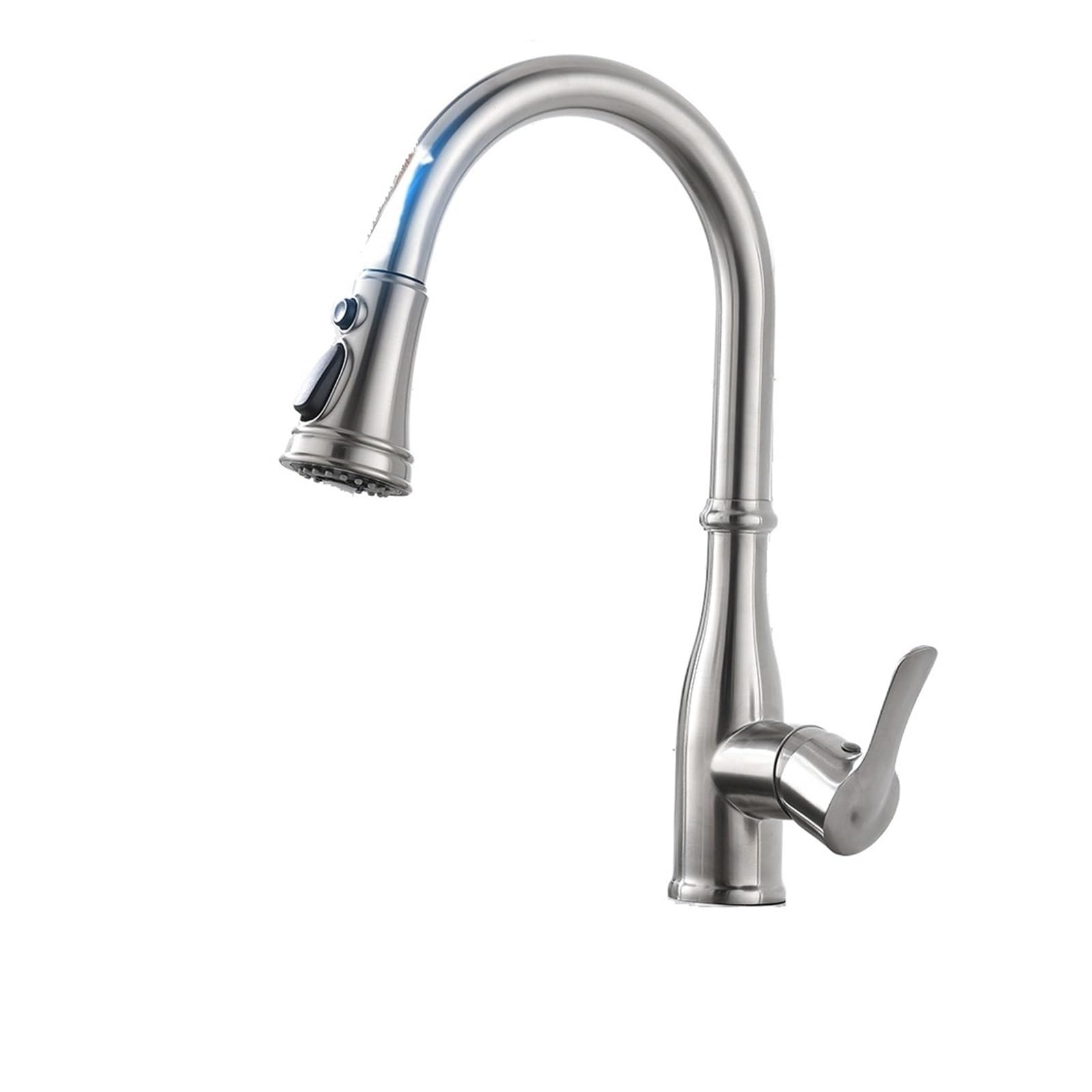 HADECOLL Pull-Out Faucet Smart Touch Kitchen Faucets Crane For Sensor Kitchen Water Tap Sink Mixer Rotate Touch Faucet Sensor Water Mixer Easy To Install,8888-Brush