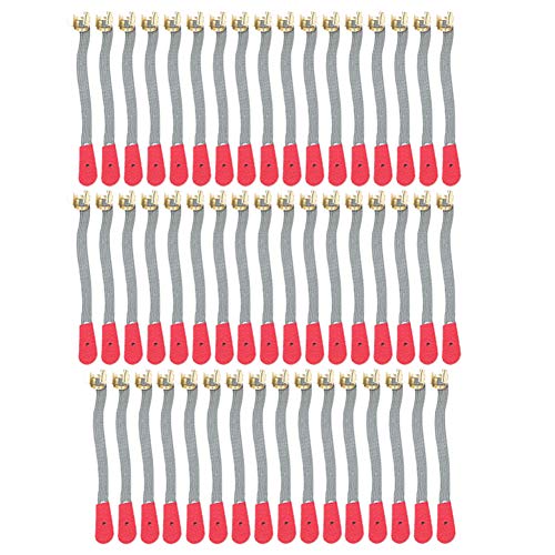 50 piezas Kit de afinación de piano Cuerda de piano Brida de piano Correas para afinar Herramientas de mantenimiento Accesorios de reparación