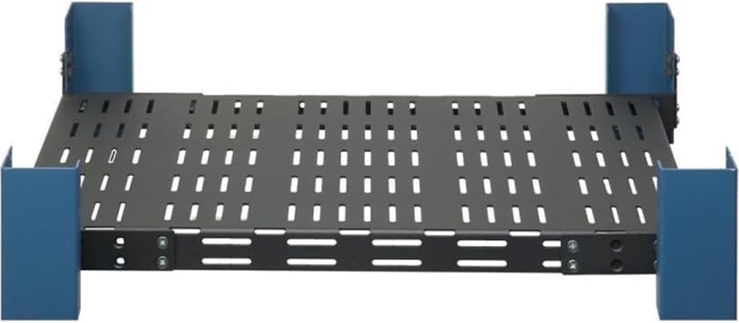 RackSolutions 1U Heavy Duty Fixed Shelf, 28" Depth, 23" EIA Rack Compatibility, 500 lb Capacity