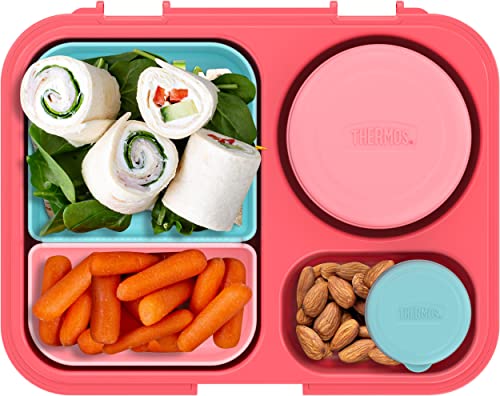 Kit de almacenamiento de alimentos Thermos Kids Freestyle de 8 unidades en rosa y melocotón 7
