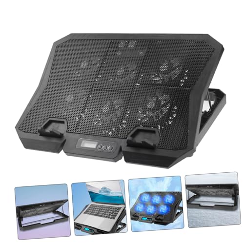 Base con 6 ventiladores para laptop 15.6 pulgadas KICHOUSE miniatura 6