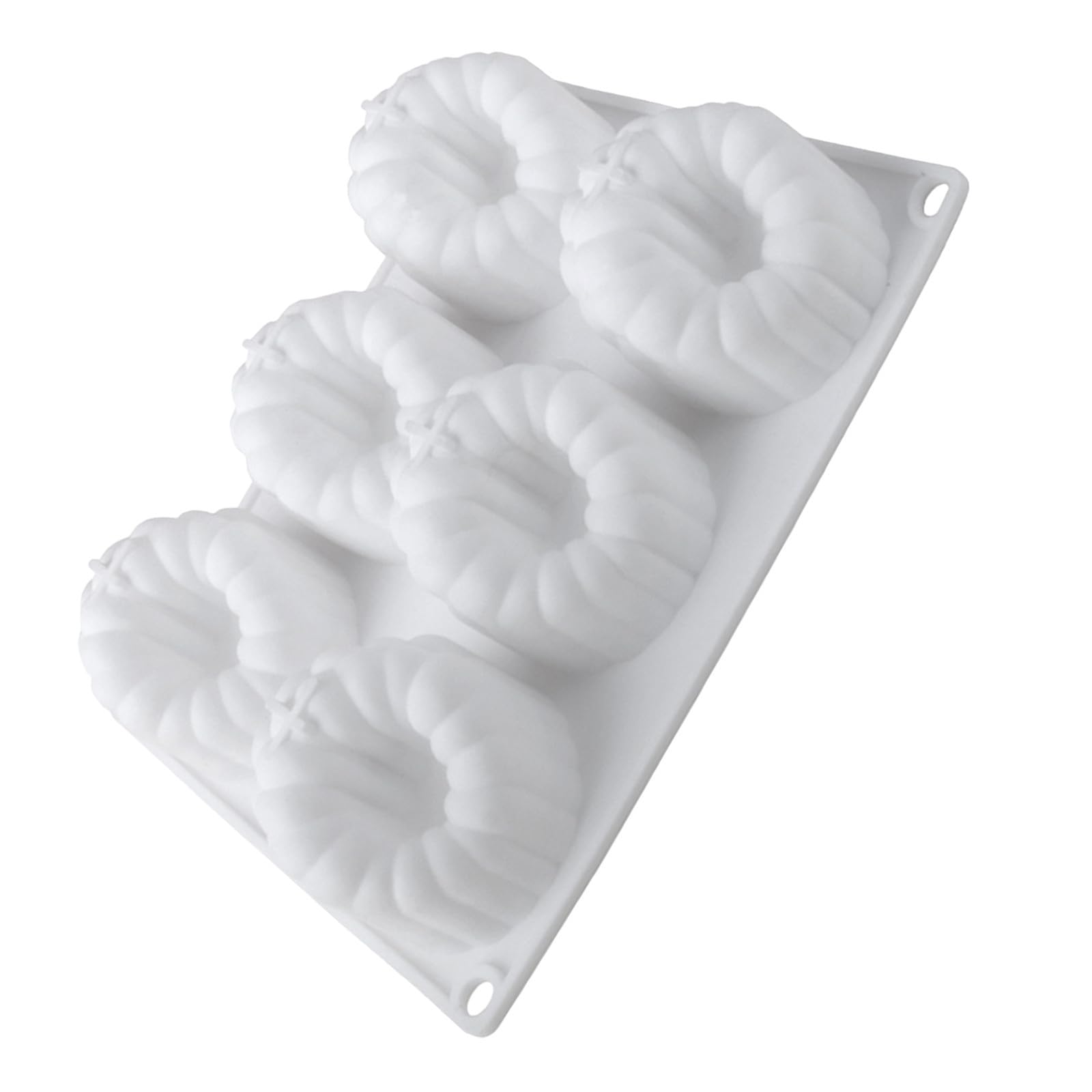 SHINEOFI Silicone Dessert Mold, 6-Cavity Raspberry Pattern Chocolate Mousse Cake Mold for Candy, Jelly, Ice Cube for DIY Dessert Decorating Chocolate Baking Supplies for Party an