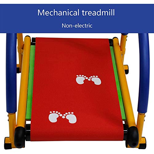 Image of Manual Kids Treadmill Safe, Fun Home Fitness Equipment for Children's Exercise and Play -82 * 63 * 98cm