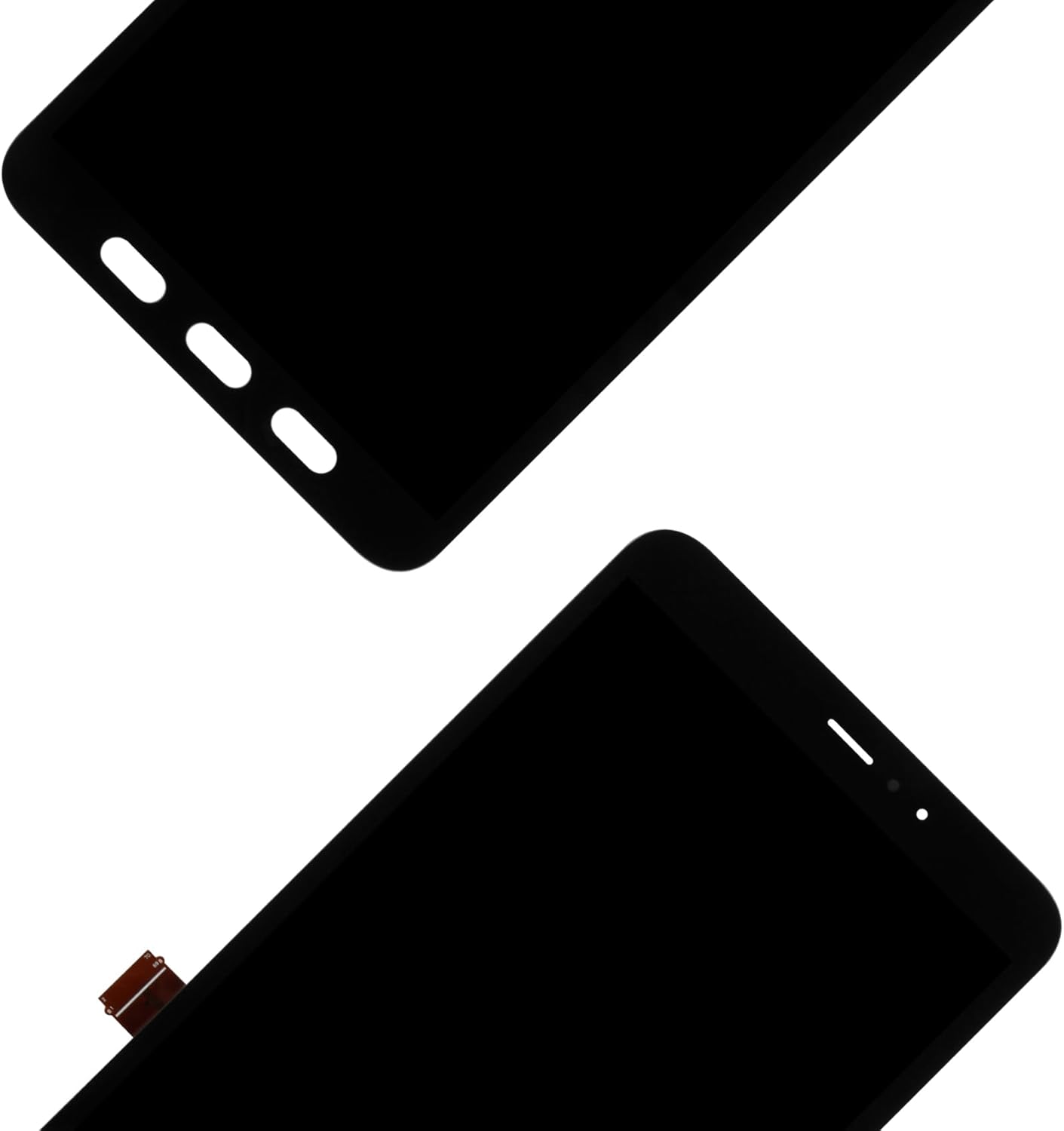 A-MIND Original OEM for Samsung Galaxy Tab Active 3 T575 T577 (Not fit for SM-T570) LCD Display Screen Replacement 8.0" 2020 Screen Digitizer Assembly Repair Kit with Tools(Black)