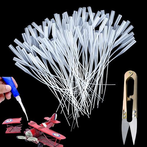 200 Klebstoff-Applikatorspitzen – 7 Cm Länge, 5 Mm Öffnung – Micro-Tips Aus Kunststoff Für Präzises Kleben, Basteln, Modellbau & Labor – Stabil, Flexibel & Einfach Anzubringen