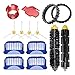 XIAOXIN Home Appliance Filter Kit 12-Pack-Ersatzteile Zubehör Kompatibel for IROBOT ROOMBA 675 670 665 690 692 671 Anti-Skip-Gummi-Rad Kleine Hausgeräte-Teile (Color : Blue)