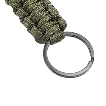 Amazon.co.jp: Littleliving カラビナ パラコード編み パラ