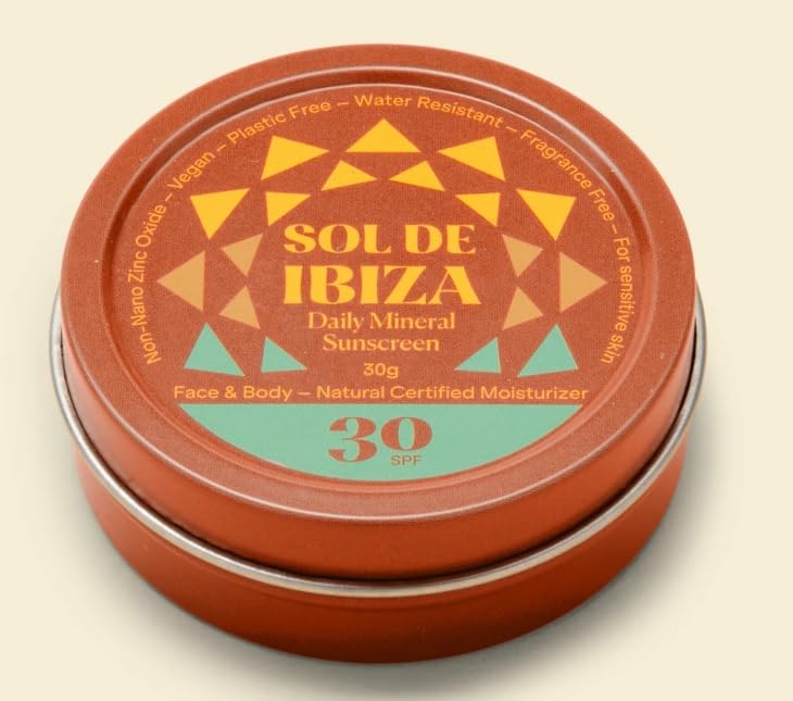 Sol De Ibiza - Protector Solar Mineral SPF30 - Cara & Cuerpo - In...