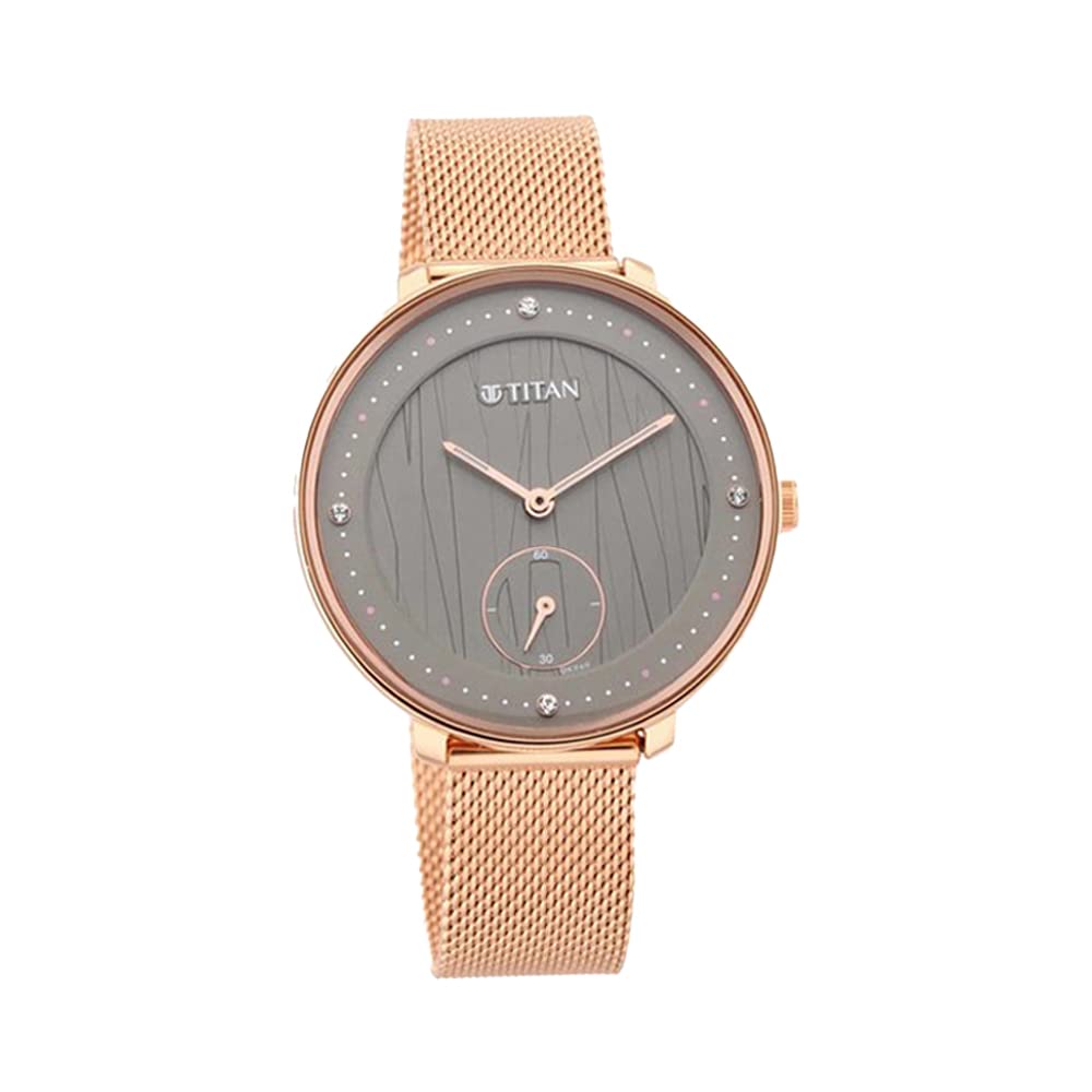 Titan Womens Neo V Phase II Grey Dial Stainless Steel Analogue Watch - 2651WM01 (B0C59BGDQH) Amazon Price History, Amazon Price Tracker