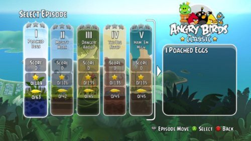 Angry Birds : trilogy compilation de jeux vidéo pour console