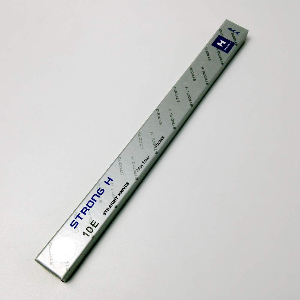 ckpsms Marca -12 pz/Pacco # 5E-Strong H-3A Adatto per Eastman Taglio Dritto 5 Lame di Coltello