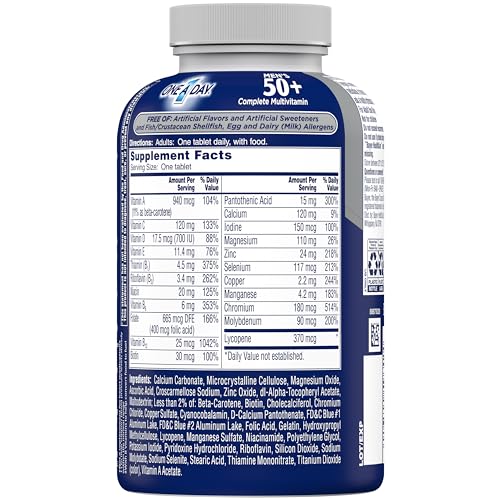One A Day Men’S 50+ Healthy Advantage Multivitamin thumb #17