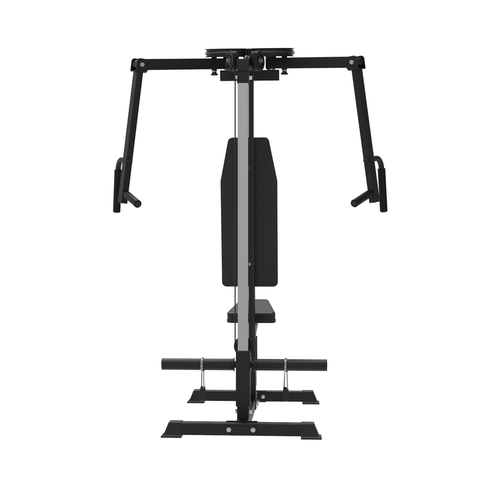 Bad Company Butterfly Trainer I Fitnessgeräte für Zuhause Muskelaufbau Brust kompatibel mit Hantelscheiben 30 mm und 50 mm I Brusttrainer Fitness Kraftstation für Zuhause I BCA-144