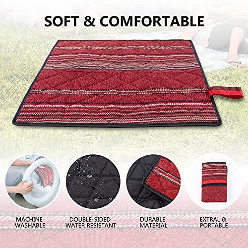 Nc Outdoor Sitting Mat, Waterproof Outdoor Sitting Pad, Cotton Polyester Foldable Lightweight Mini Camping Seat Cushion For Picnic,Backpacking,Trekking,Mountaineering,Multi-Colored #TOP2