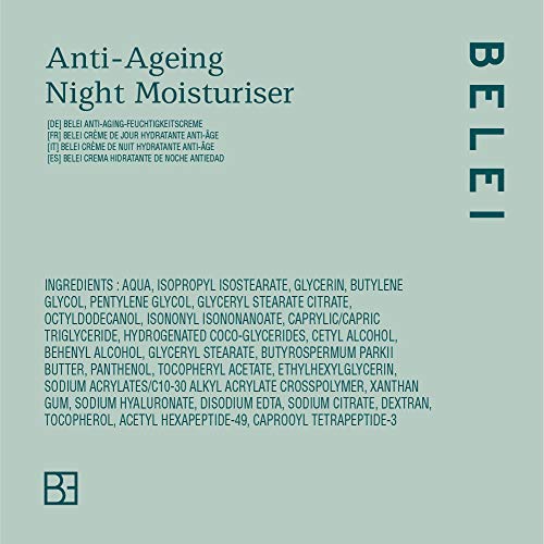 Amazon-merk: Belei – Hydraterende anti-ageing nachtcrème voor de ultragevoelige huid, 50 ml. - Afbeelding 8