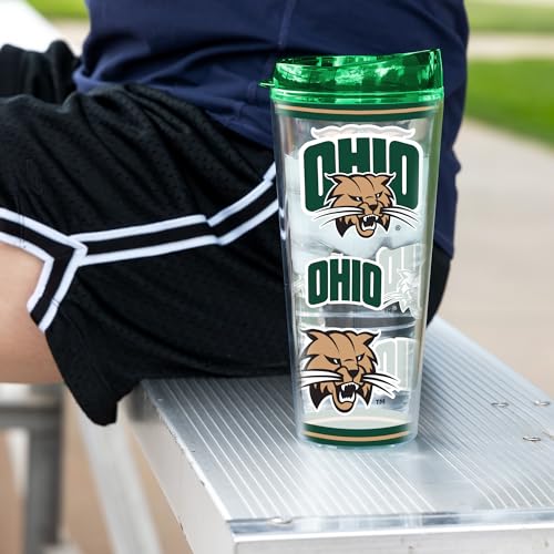 Image of Rico Industries NCAA College Double Wall Mayhem 16oz Or 20oz Tritan Tumbler W Lid