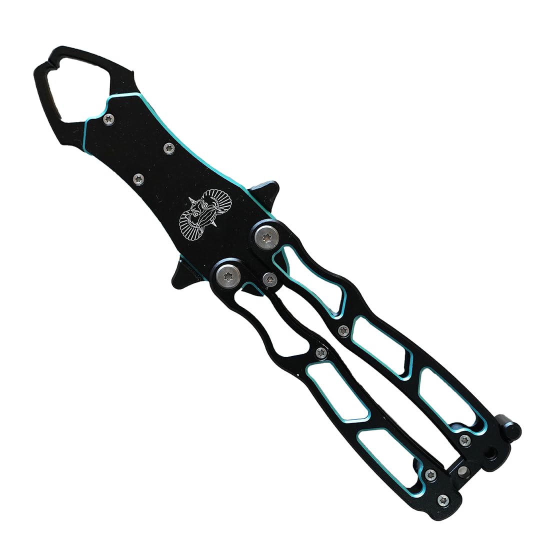 Pinza plegable para peces Toadfish pinzas de pesca con agarre ergonómico