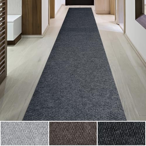 iCustomRug Mudroom Mat – 4x7ft Charcoal, Indoor/Outdoor, Non...