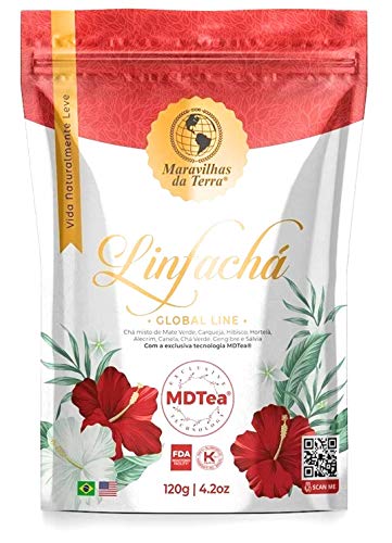 Kit 4 Pacotes Super Chá SB Global Line MDTea Lançamento