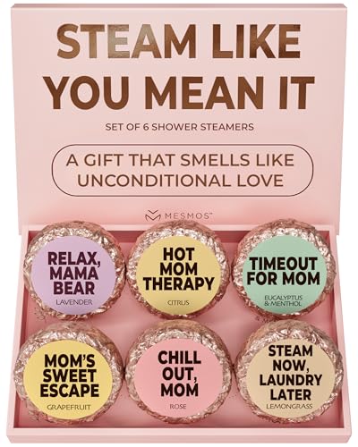 MESMOS 6 Assorted Shower Steamers Aromatherapy, Gifts for Moms Who Have Everything, Birthday...