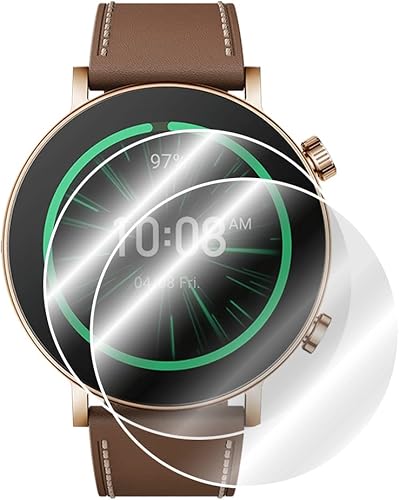 IPG Protector de pantalla para reloj inteligente Amazfit GTR 3 Pro Edición Limitada (2 unidades) Invisible Ultra HD Película transparente anti
